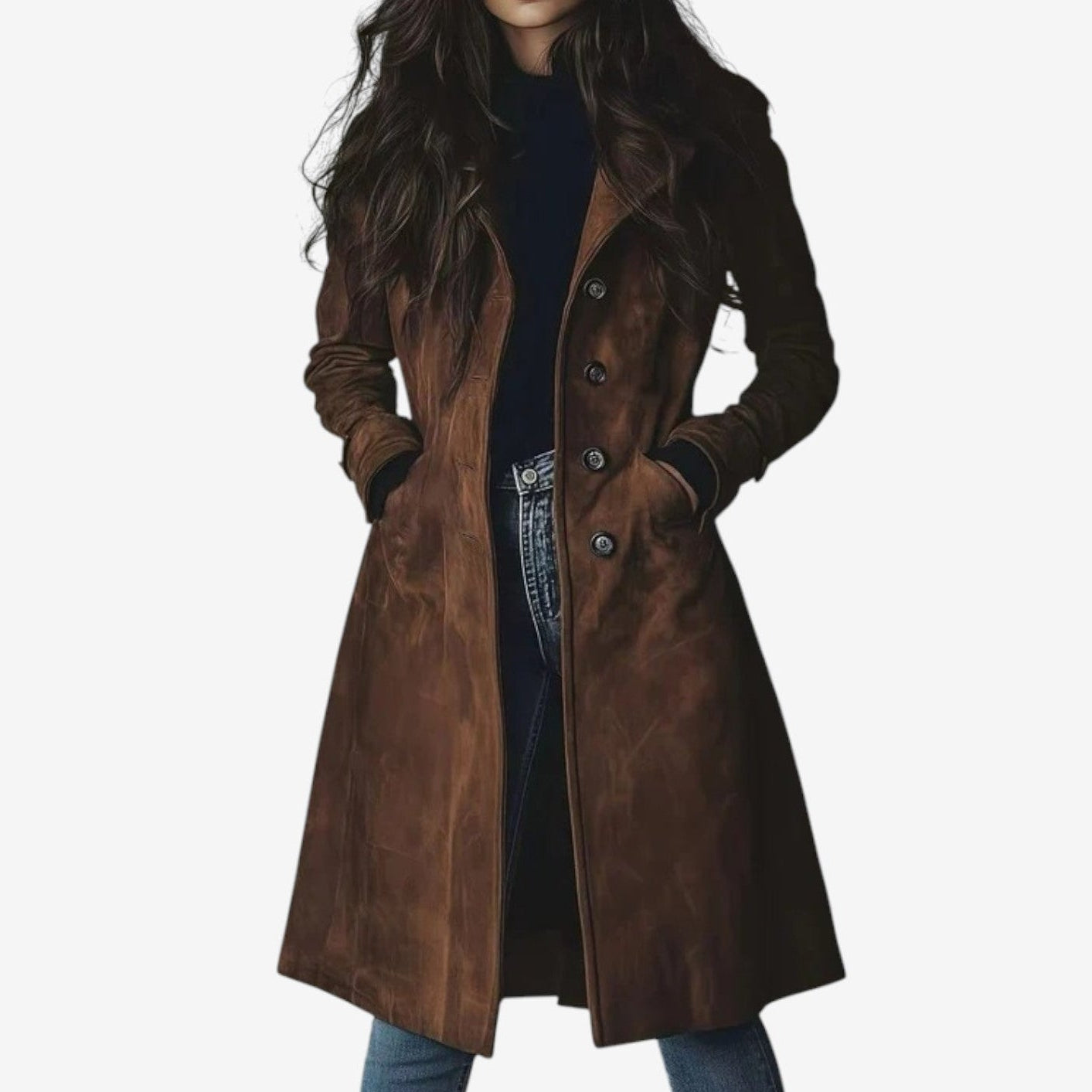Sygrid™ Cappotto Lungo Elegante per Calore e Stile Senza Tempo