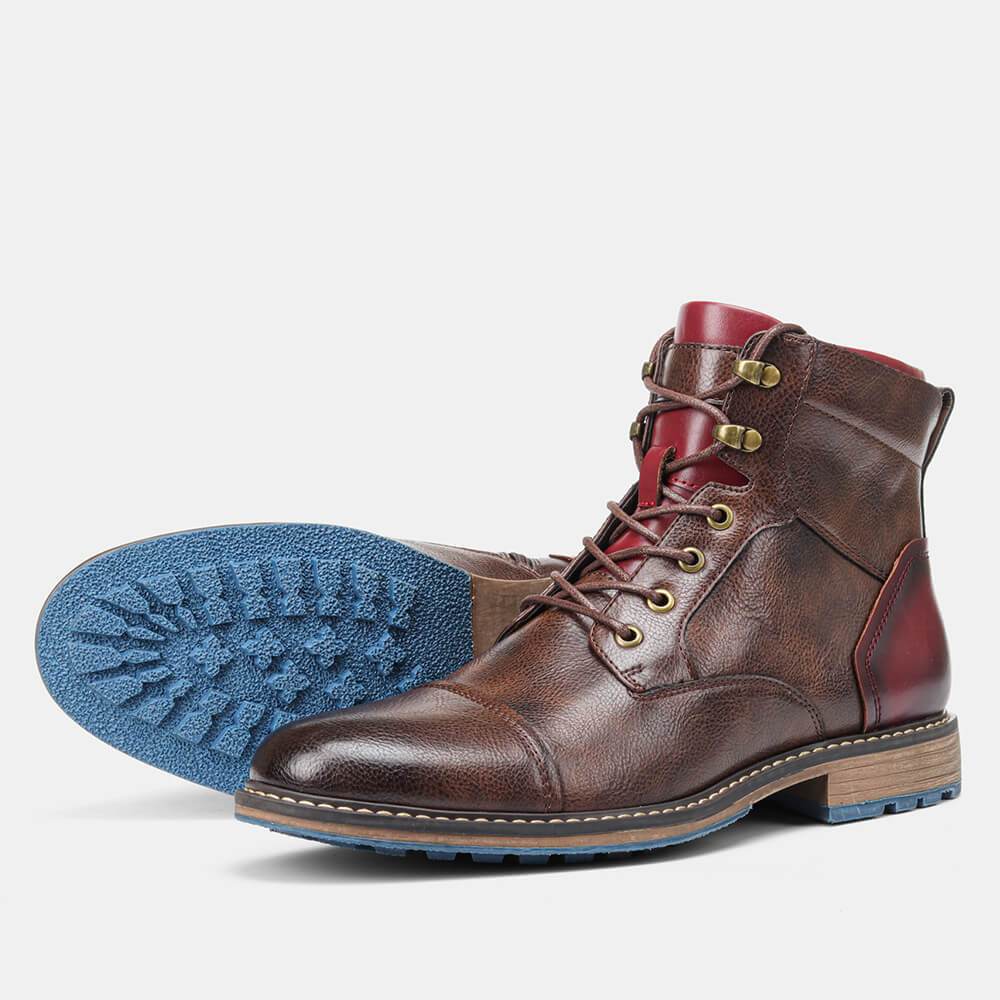 ETHAN | Stivaletti Oxford in pelle fatti a mano