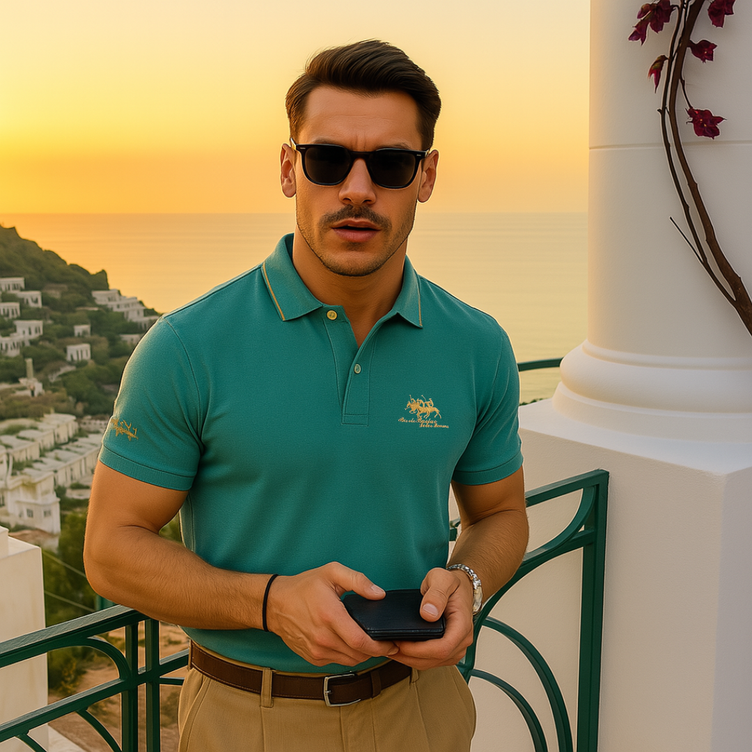 JOSEPH | Polo classico in cotone con ricamo esclusivo